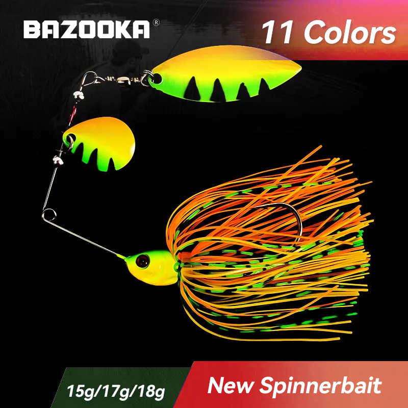 Fishing Lure Buzzbait - 바주카포 15g 18g 스피너베이트 낚시 루어