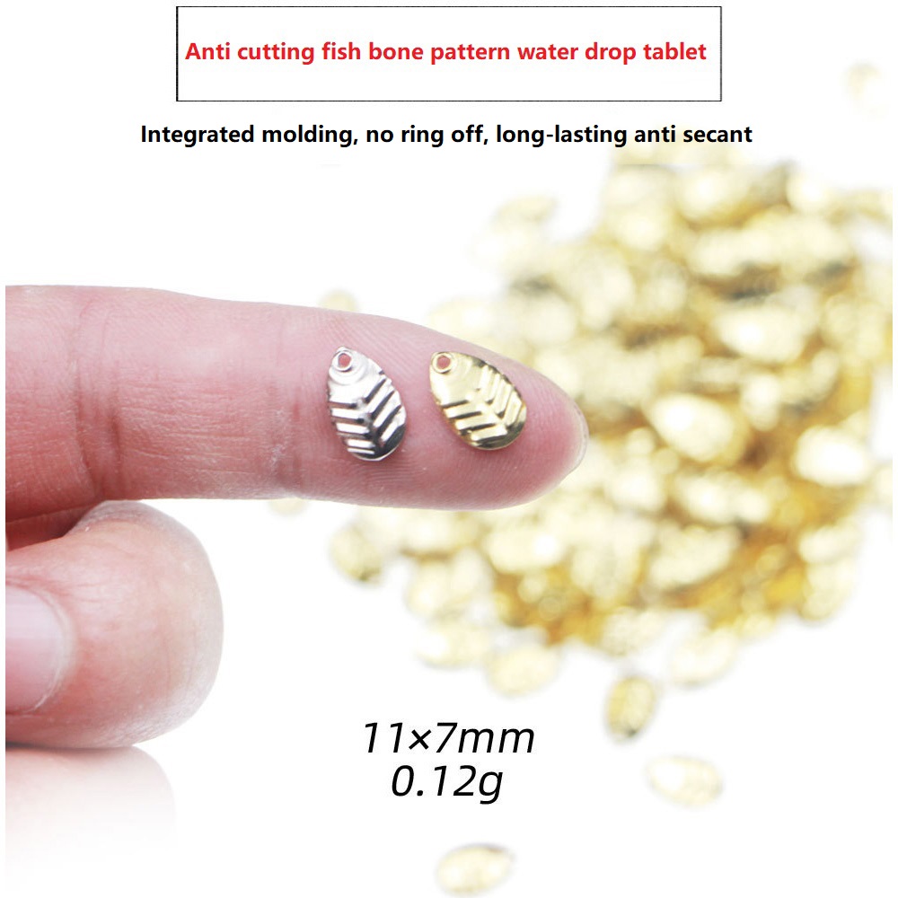 Fishing Lure Spinner - 50 개/몫 DIY 낚시 스피너 스팽글