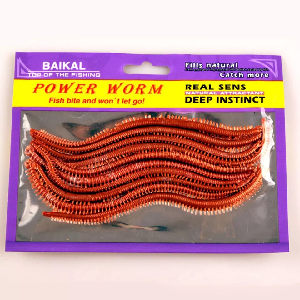 Fishing Lure Soft Plastic - 10개/몫 인공 바다 벌레 135mm 부드러운