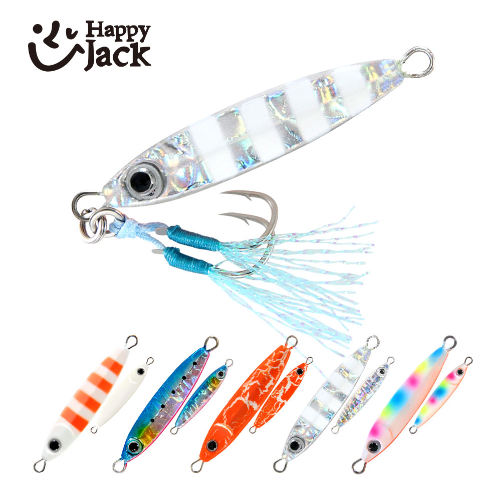 Fishing Lure Spoon - HAPPYJACK 쇼어 캐스팅 지깅 스푼 마이크로
