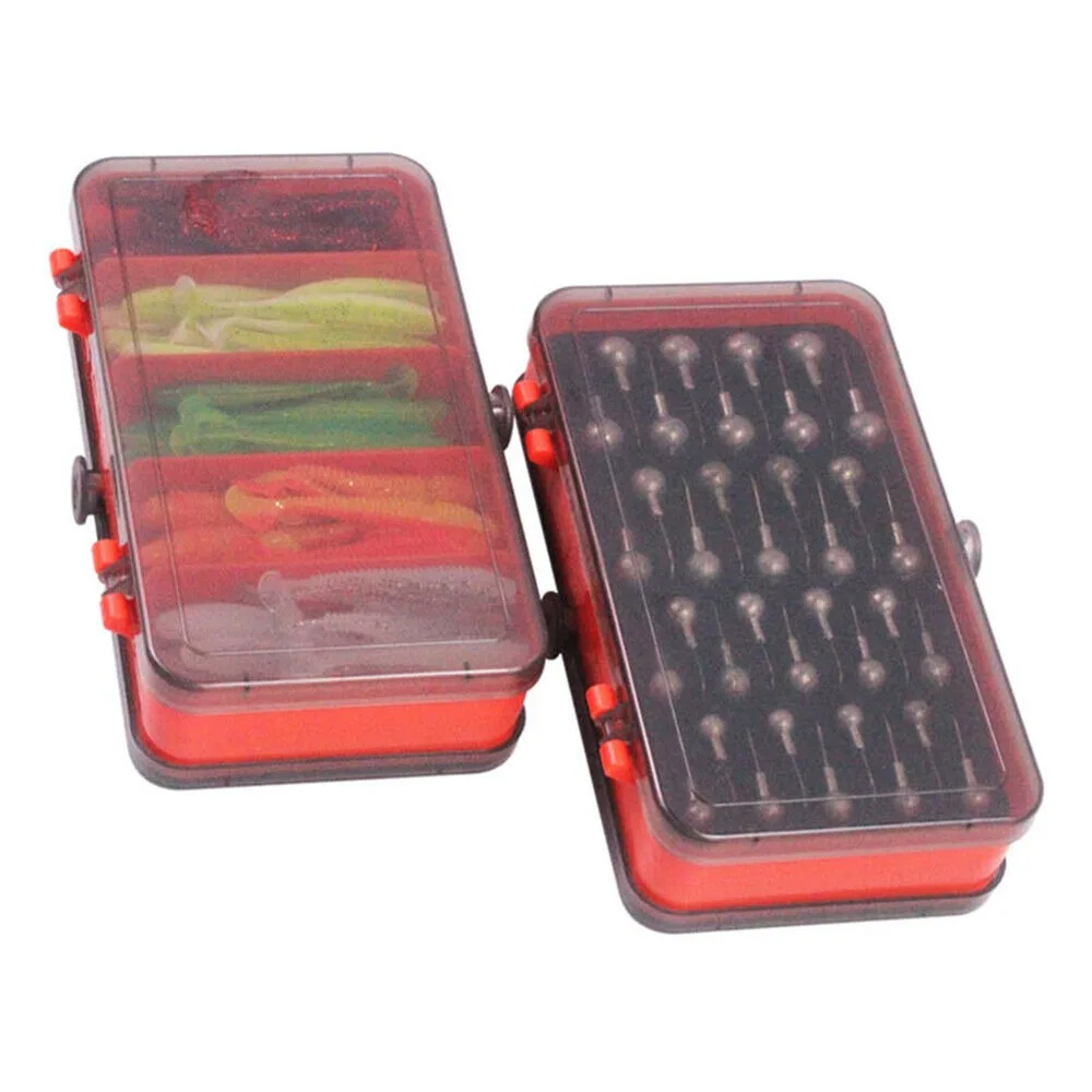 Fishing Lure Soft Plastic - 휴대용 양면 분리형 미끼 상자 크랭크