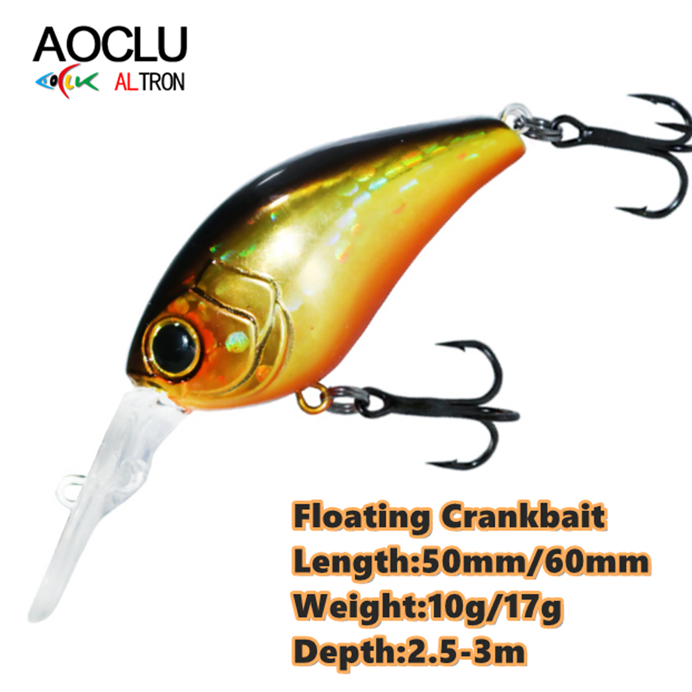 AOCLU 플로팅 미노우, 하드 미끼 크랭크, 깊은 다 - Fishing Lure Topwater 리뷰 및 가격