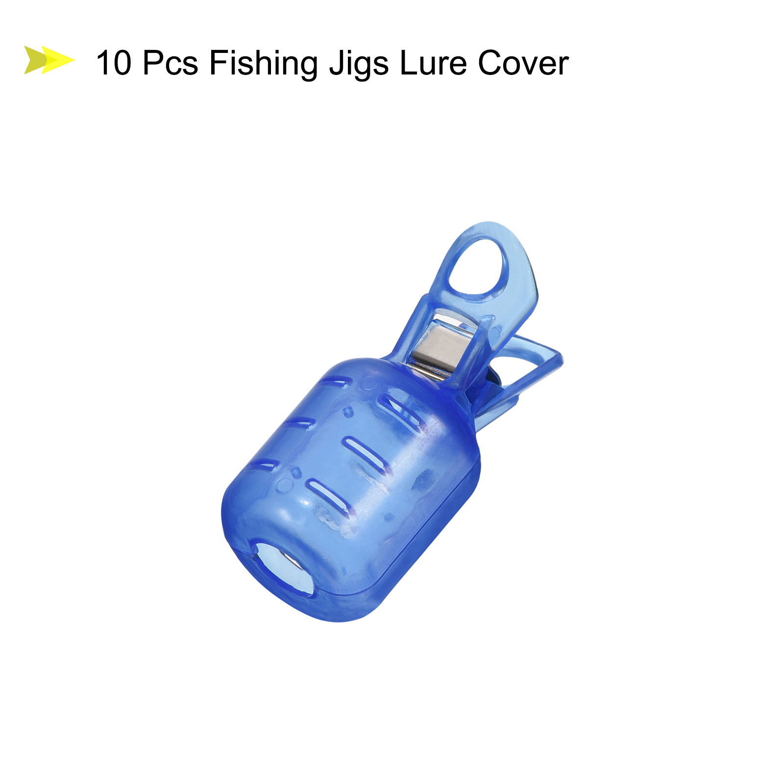 10pcs 소형 오징어 지그 후크 보호 케이스 낚시 후 - Fishing Lure Box 리뷰 및 가격