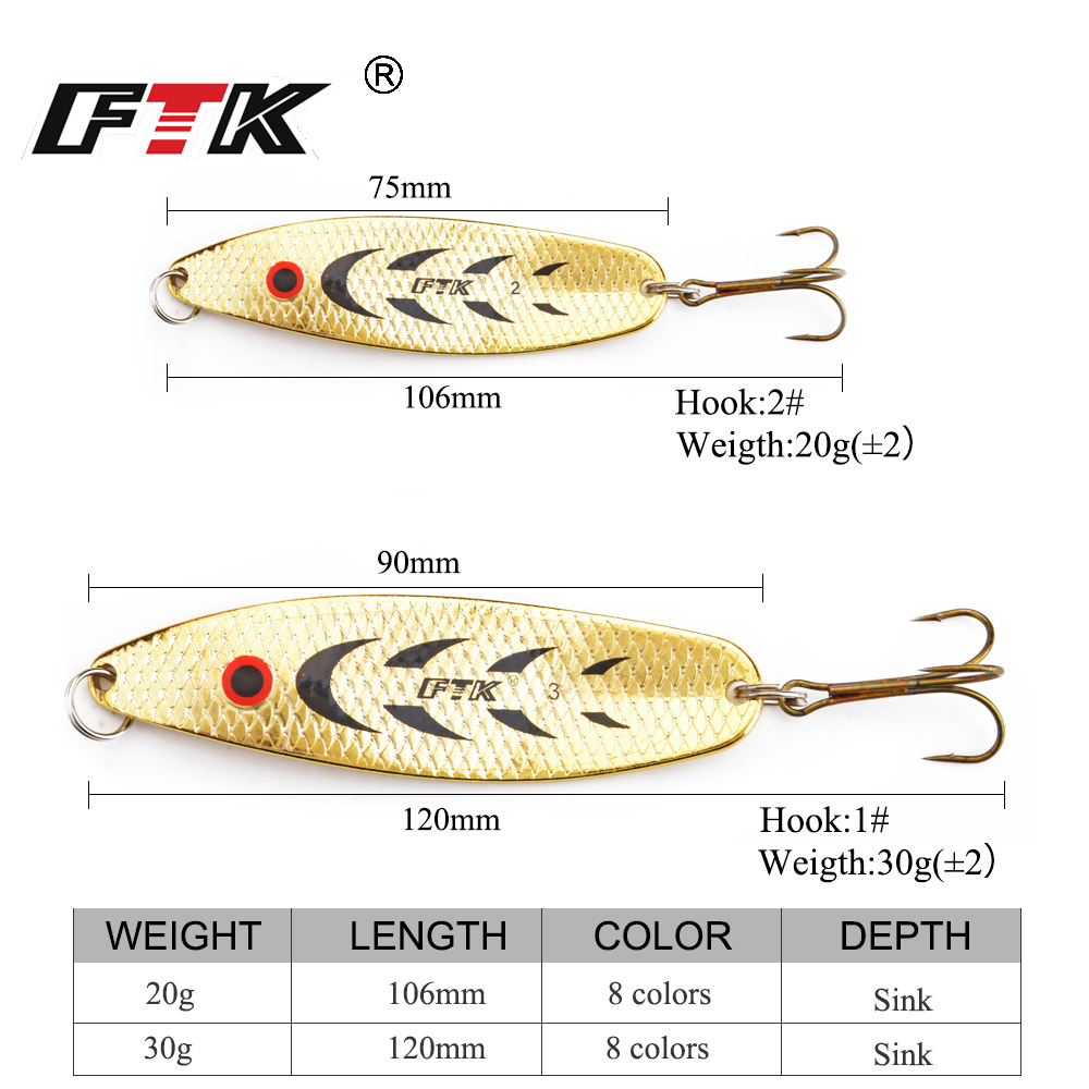 FTK 20g/30g 장거리 캐스팅 잉어 낚시 루어 지 - Fishing Lure Spinner 리뷰 및 가격