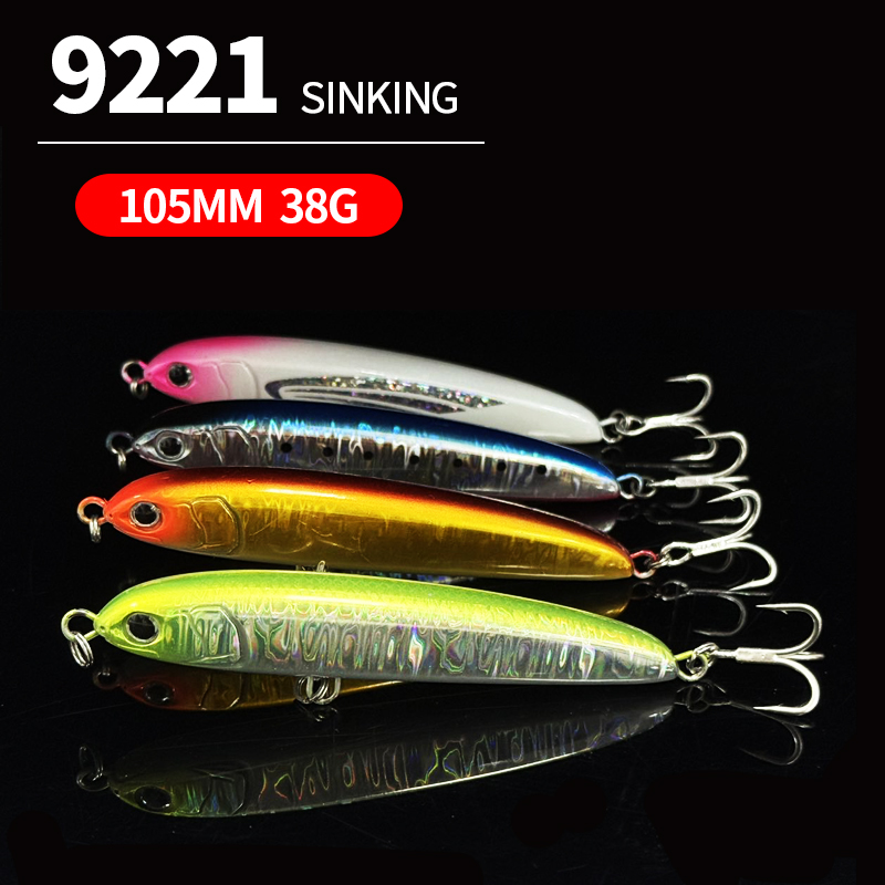 105mm 40g 빠른 가속 침강형 펜슬 낚시 미끼 스 - Fishing Lure Buzzbait 리뷰 및 가격