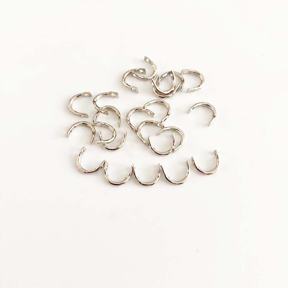 50-100개/세트 낚시 U링 5 * 7mm 실버 회전 - Fishing Lure Spoon 리뷰 및 가격