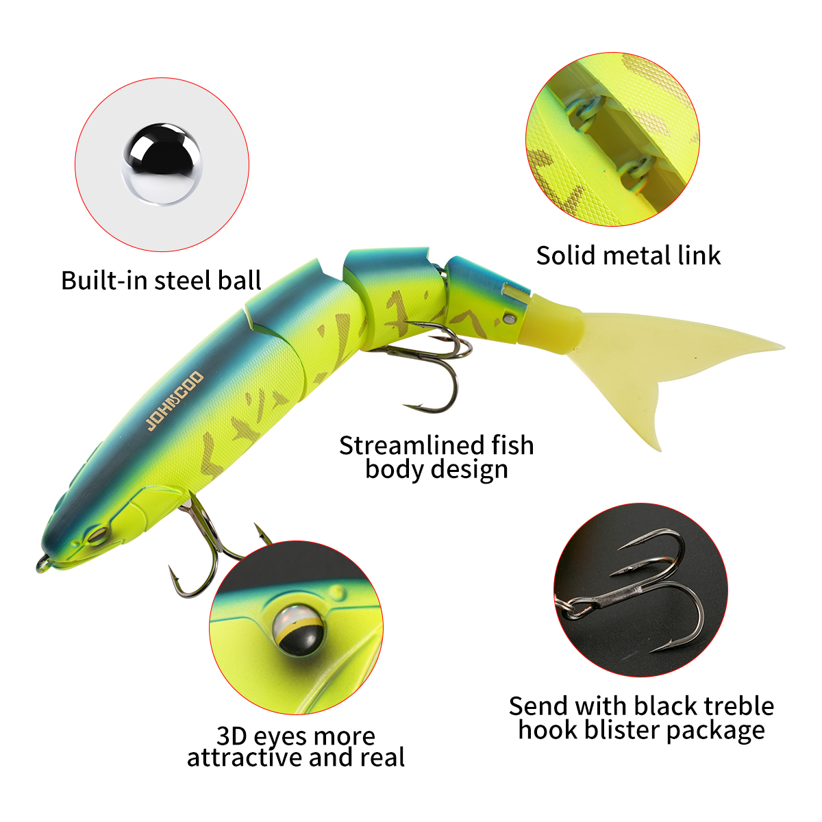 존쿠 조인티드 피싱 루어 25cm 105g 포식자 미끼 - Fishing Lure Topwater 리뷰 및 가격