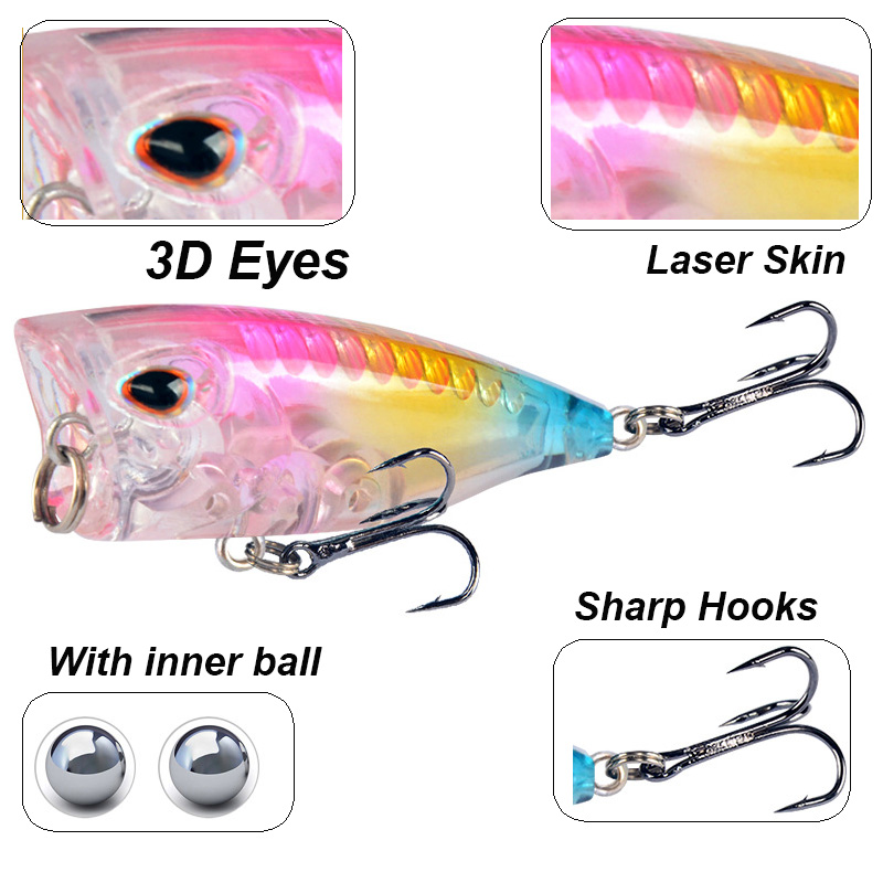 YUCONG 1PC 미니 포퍼 낚시 미끼 4cm-3.5 - Fishing Lure Crankbait 리뷰 및 가격