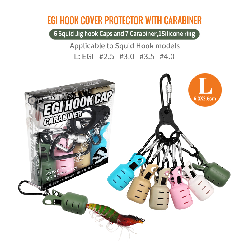 새로운 오징어 지그 미끼 보호기 키트 6pcs Webf - Fishing Lure Making Kit 리뷰 및 가격