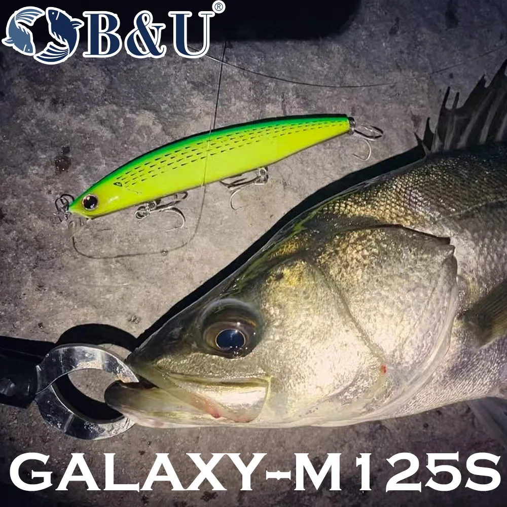B & U 싱킹 미노우 바다 낚시 루어, 울트라 롱 캐 - Fishing Lure Jerkbait 리뷰 및 가격