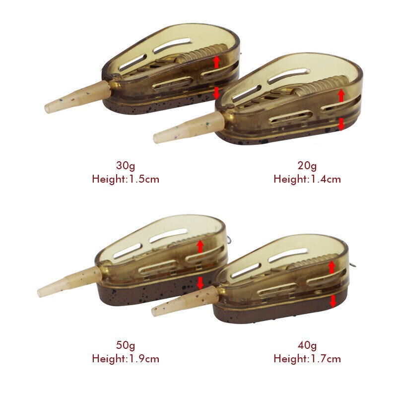 5Pcs 낚시에 대 한 피더 내장 인라인 잉어 낚시 피 - Fishing Lure Making Kit 리뷰 및 가격